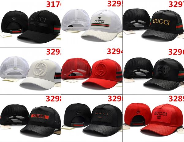 

2018 classic Golf Curved Visor Luxury designer hats Vintage Snapback cap mens Sport dad hat casquette Hip hop Baseball Adjustable Caps