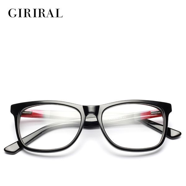

acetate women glasses frame vintage designer optical brand myopia clear eyeglasses frame #bc3467-3, Silver