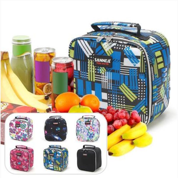 

wholesales 2019 functional insulated lunch box bag picnic zip pack waterproof storage handbag