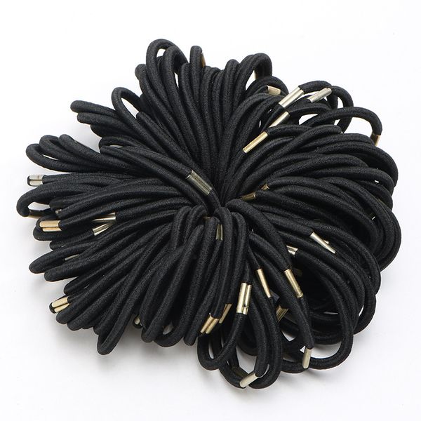 Round Hair Ties Elastics No Metal Superior Hold For All Hair Types