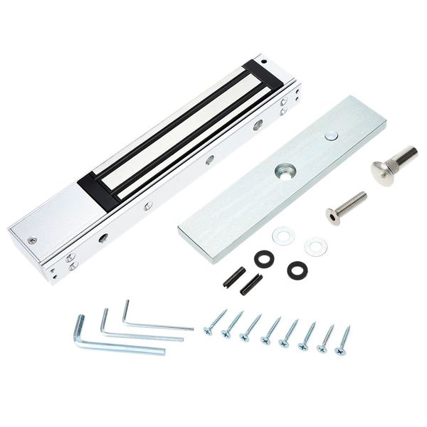 2019 Failsafe 280kg 600lb Single Door 12v Electric Lock For Magnetic Electromagnetic Holding Force Access Control Wooden Glass From