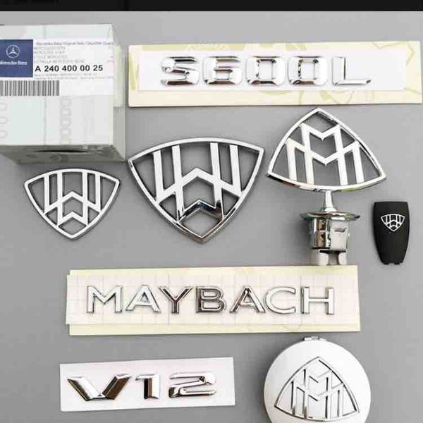 

Whole et maybach emblem et of 4 hub cap of new maybach 600 500 400 dhl hipping