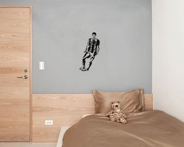 

robert lewandowski football player decal wall art sticker os1710