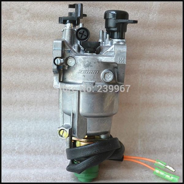 Carburador Keihin w / solenóide para Honda GX390 GX420 AX390 190F 190F EC6500 CX EP6500 Gerador de 5KW 6.5KW Genset # 16100-Z5R-743