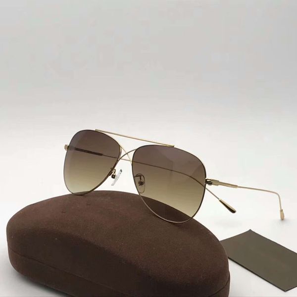 

clssice pilot sunglasses gold/brown lens sonnenbrille women occhiali da sole luxury designer sunglasses glasses shades new with case, White;black