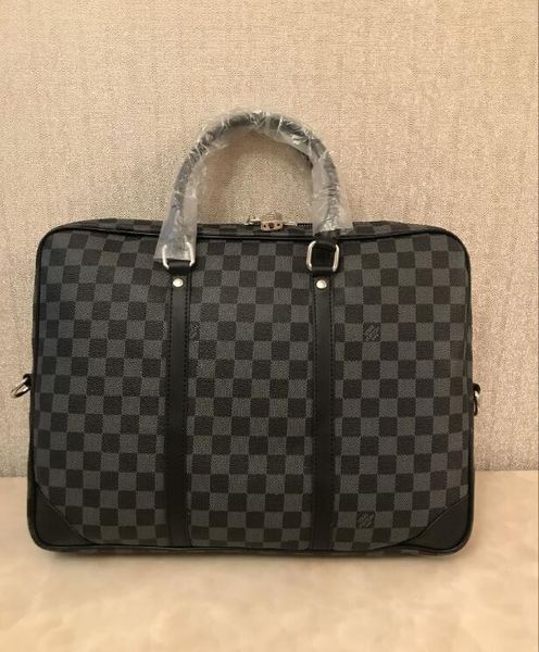 

2018 Новый горячие продажи мужчины плечо портфель черный коричневый кожаная сумка