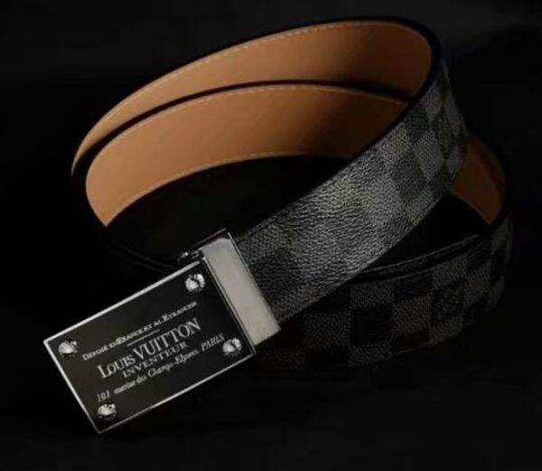

Luxury Designer Belts Men High Quality ceinture homme genuine male Leather Belt Men 2017smooth Alloy Buckle Belt Brown black coffee cinto