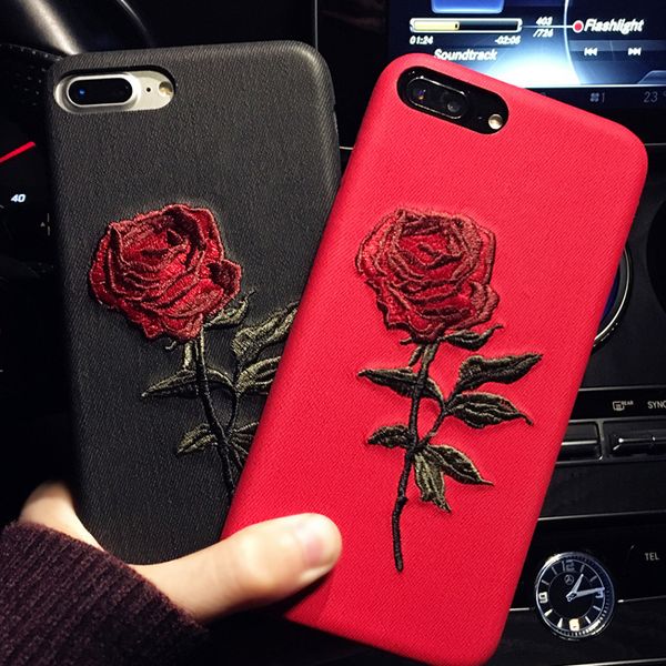 coque fleur noir iphone 6