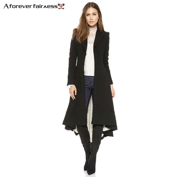 Forever Donna Maniche Acquista Cappotto Da Autunno Lunghe Stile A Cxnffp5O
