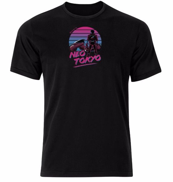 

akira t-shirt, White;black