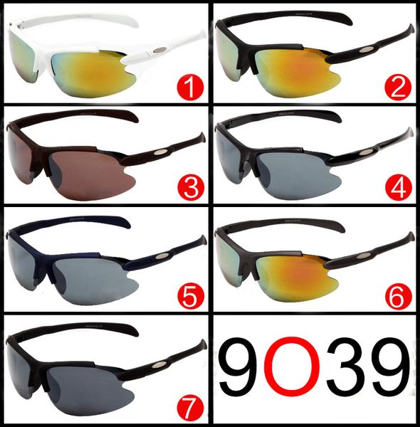 

10PCS SUMMER cycling sports dazzling eyeglasses fashion sunglasses women men reflective coating sun glasses 7colors free shipping
