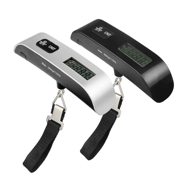 

portable lcd display electronic hanging digital luggage weighting scale 50kg*10g 50kg /110lb weight scales ing