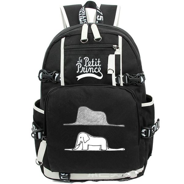 

le petit prince backpack nice day pack cartoon school bag good packsack computer rucksack sport schoolbag outdoor daypack