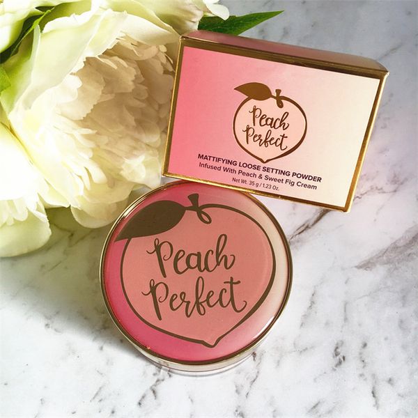 

too face peach perfect mattifying loose setting powder 35g highlighter makeup bronzer fond de teint dhl ing