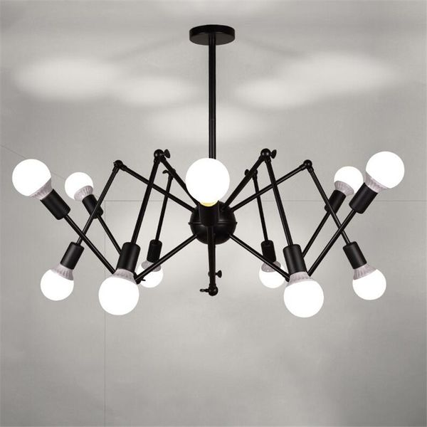 Acheter Rétro Luminaire De253 E27 Multiple Du 63 Araignée Suspension Réglable Lustres Suspensions Avize Illumination Led Lustre eE2Yb9IWHD