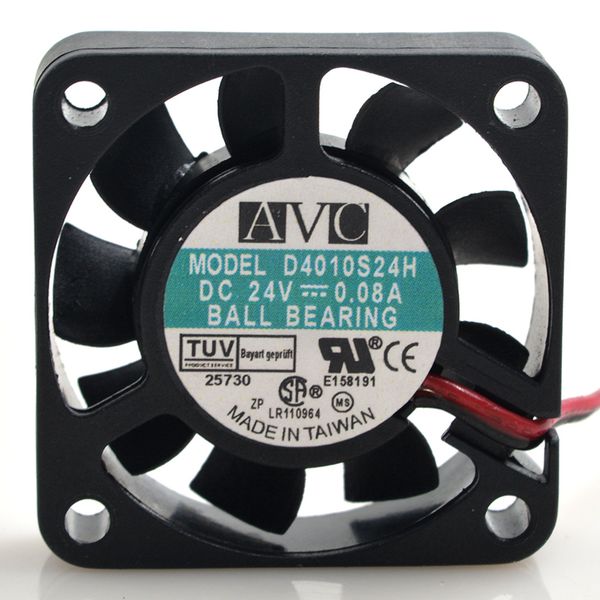 

avc 4010 24v 4cm/ cm d4010s24h power supply cpu chassis cooling fan, 0.08a