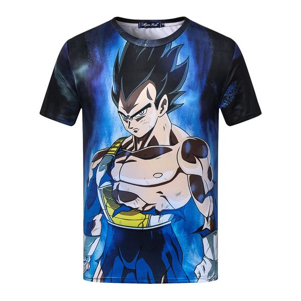 

2018 anime fashion brand cartoon hip t-shirt clothing 3d hop letter print clothing men t short sleeve new shirt quality high men nmsdk, Black