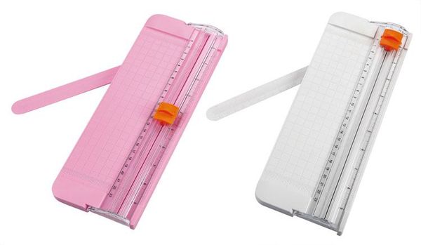 Freeshipping Portátil Mini Cortadores de Aparador de Papel Scrapbooking Guillotine com Régua Pull-out para Etiquetas Da Foto de Papel Cuttin