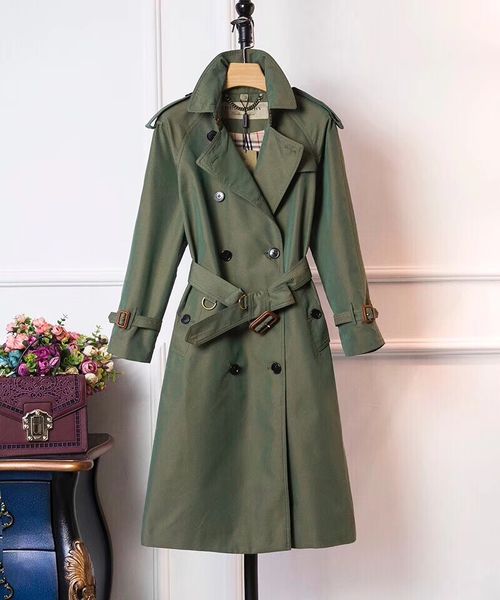 

Women 039 england tylecla ic briti h long double brea ted trench coat for ladie, Tan;black