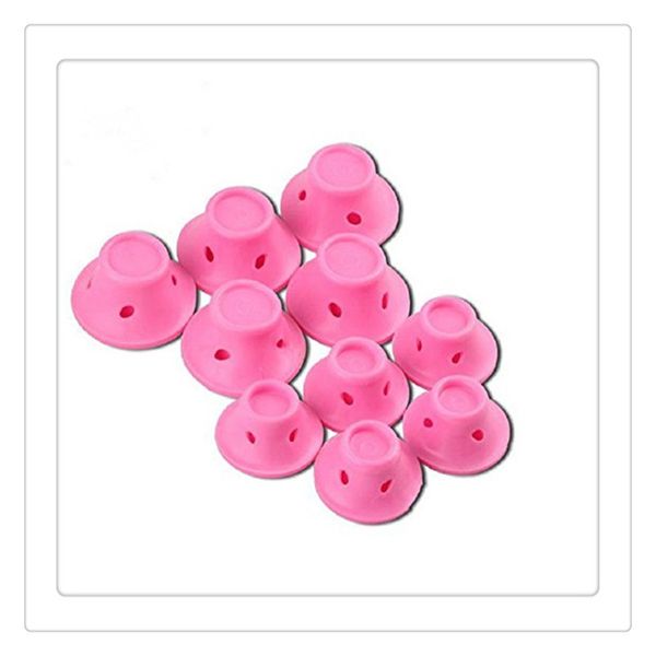 Hair Curlers Rollers Clip Pink Diy Magic Styling Tools Spiral
