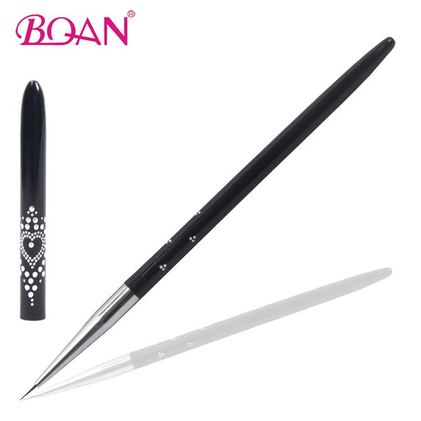 

bqan 10pcs lots 5mm professional dot design nail art metal liner painting brush set gel polish tips line flower diy drawing pen, Yellow