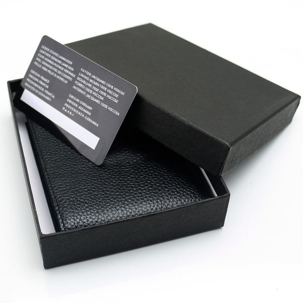 

Fashion men's luxury business MB genuine leather wallet card case black luxury wallets classics MT card holder wallet hot