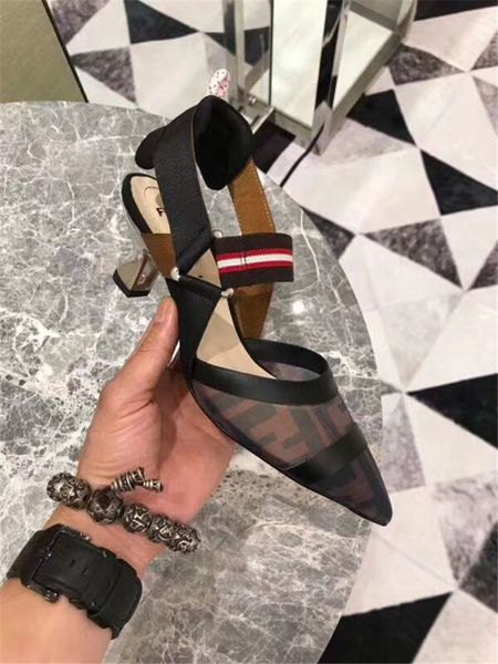 

2018 new women 039 fa hion high heel andal leather oft uede ca ual black andal hoe lady outdoor heel big ize 42 41 40 green