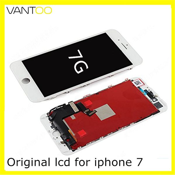 

100% oem original lcd display touch screen digitizer assembly with frame 3d touch cell phone replacement parts for iphone 7