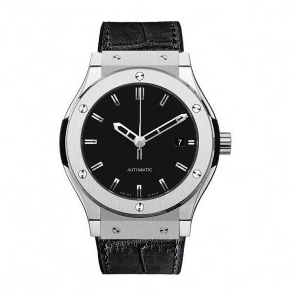 

Fashion Brand Men's Date Calendar leather + rubber strap Quartz wrist Watch HU19