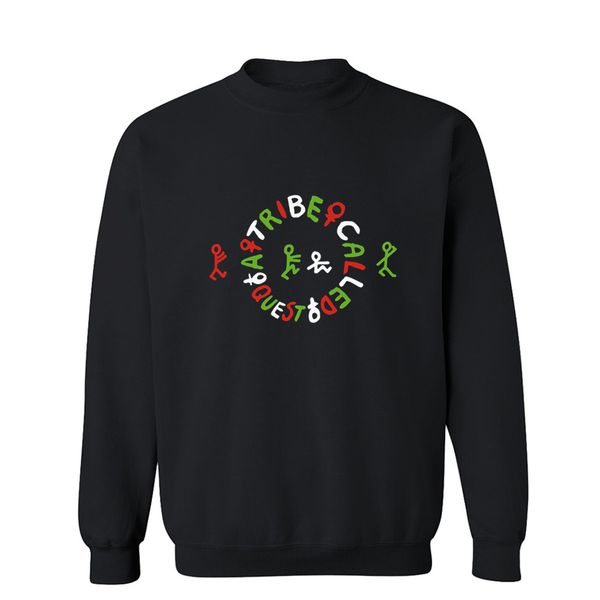 

dropshipping 3d hoodies men a tribe called swearshirt men kick it hip hop hoodies fitness clothing camisa hooded mantle, Black