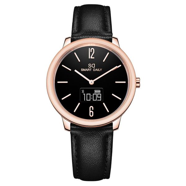 

women smart watch with dural display smart 1242 fashion watch for women lady bracelet digital wristwatch lady quautz, Slivery;brown