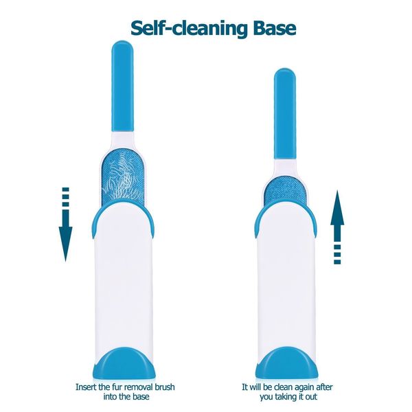 

Fur bru h magic anti bri tle cleaning bru h elf cleaning 2 ided effective to remove pet hair blue one ize how to u e for optimal clean