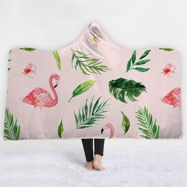 

blankets tropical flamingos hats twin full size pink blankets soft for girl women good quality comfortable blanket xmas gift