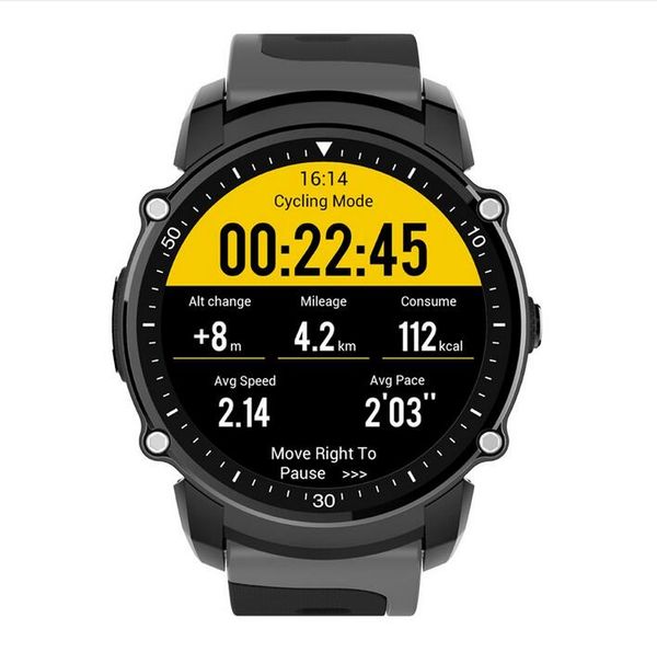 

FS08 Bluetooth Smart Watch Waterproof IP68 Swim GPS Sport Fitnes Tracker Stopwatch Heart Rate Monitor Wristwatch for Android good