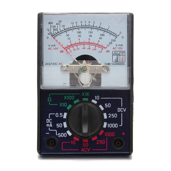 

mf-110a electric multimeter ac/dc ohm voltmeter ammeter analog measuring tool meter