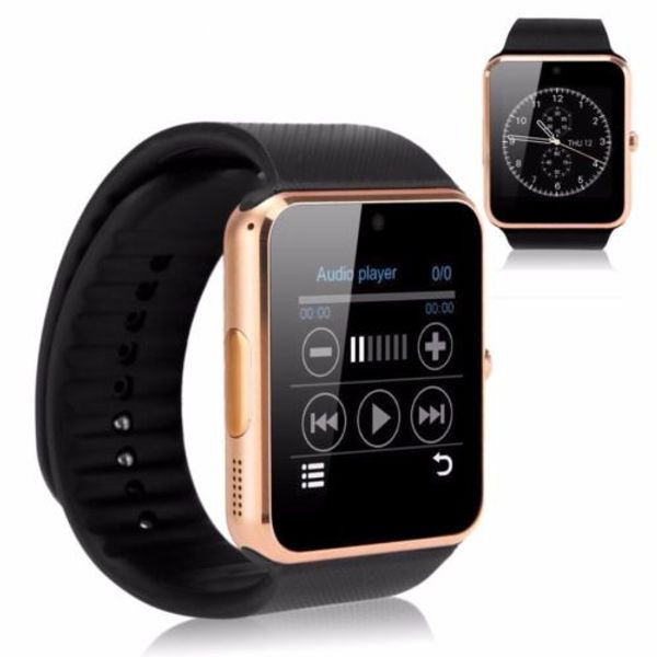 

GT08 Smart Watch Sync Поддержка Bluetooth-уведомлений WhatsApp Facebook SIM-карта Шагомер для Android SmartWatch