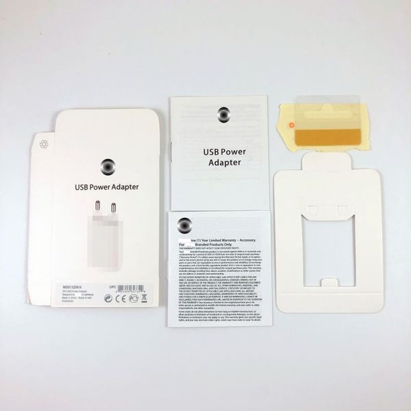

Whole ale aaa eu plug ver ion wall charger 5v 1a a1400 5w travel adapter ac power u b power adapter md813zm a for phone x