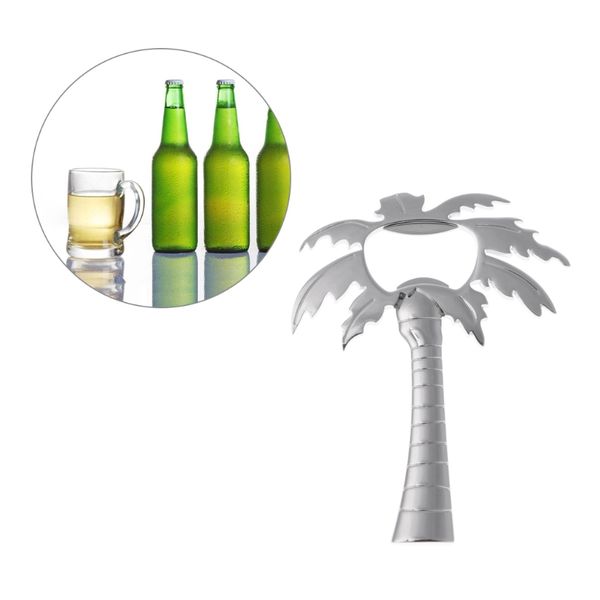 

coconut tree shaped beer bottle opener wedding keepsake personalized stainless steel bottle opener bar tools party favor souvenir