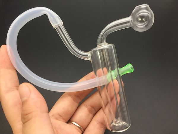 BESTE Qualität Glasölbrennerbong Mini-Bubbler-Rohre Mini-Wasserbongs Dab-Öl-Rig-Shisha-Aschefänger, der kleine, berauschende Bubbler raucht