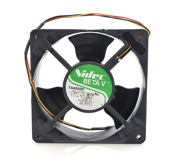 

original nidec c33765-75a 12038 12v 0.80a three leaf 3 line heat sink fan