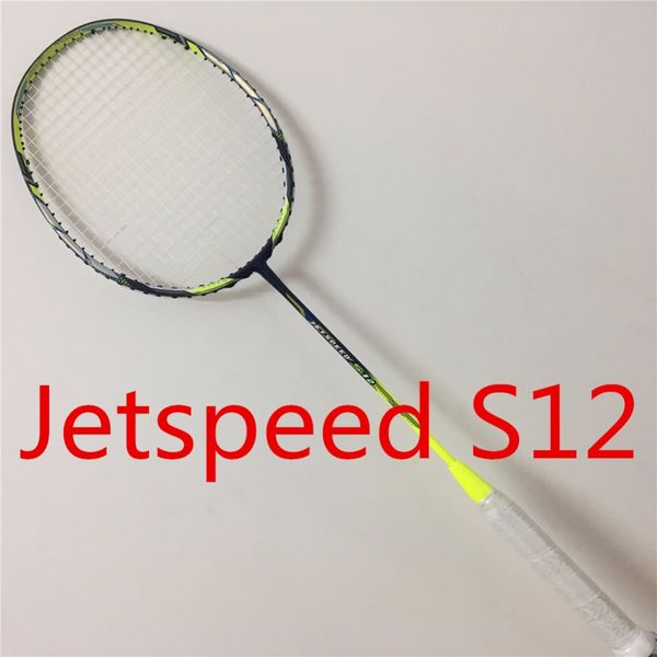 

jetspeed s12 boca juniors badminton racket padel raquete made of 100% carbon fiber raket badminton raquette de js12