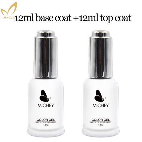 

no-wipe coat +rubber base gel 12ml michey nail art gelpolish long time base foundation no sticky layer non-cleansing oat, Red;pink
