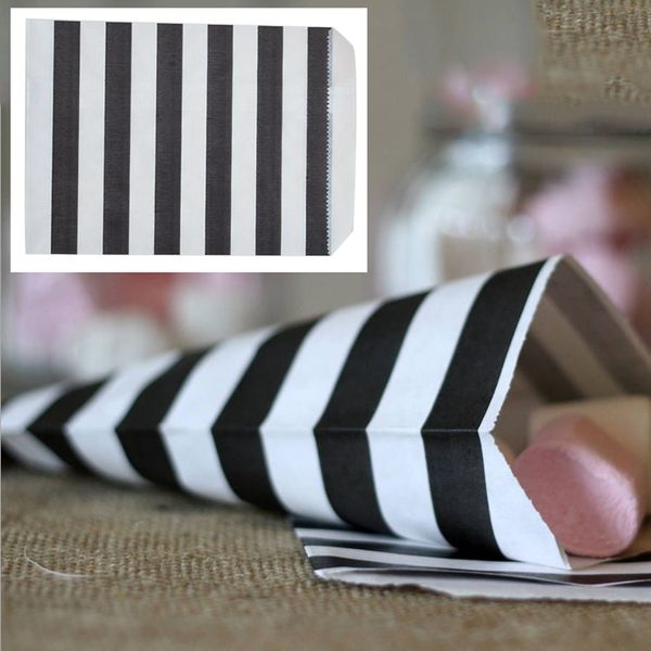

12 pcs 13x19cm diy candy stripe paper bags sweet favour buffet gift shop party sweets cake wedding decorations christmas gift