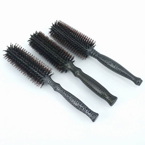 Hairdressing Products Foreign Trade Hair Rolling Comb Wooden