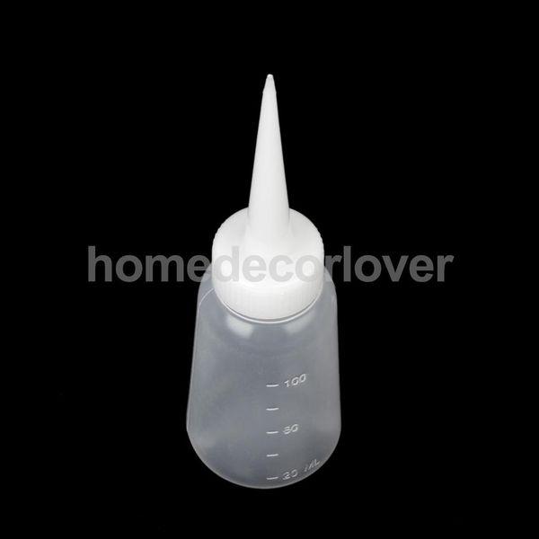 

100ml plastic plant flower watering bottle sprayer for gardening transparent