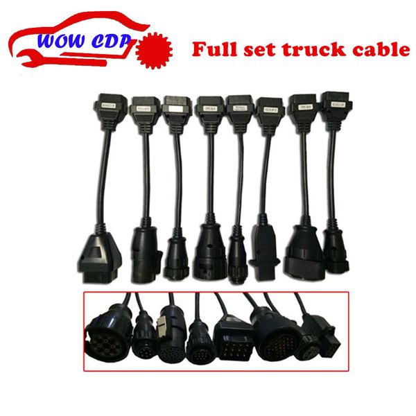 

full set 8 truck leads for vd tcs cdp pro full set car cables for snooper ing
