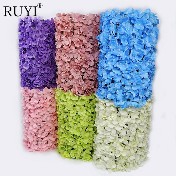 

artificial flower carpet tile hydrangea wedding studio flower wall background kitchen window decoration