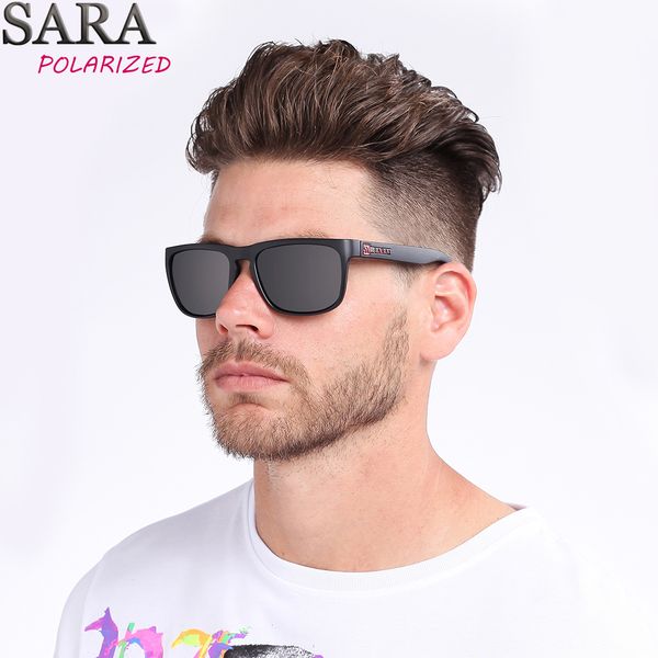 

sara summer outdoor sport sunglasses polarized sun glasses men leisure female eyewear reflective coating mirror polaroid s730, White;black