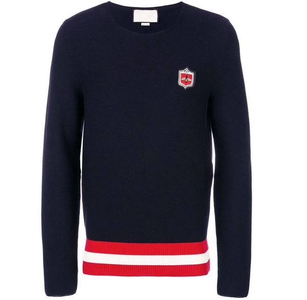 

Designer Jumpers for Men 2018 New High Fashion Branded Sweaters Bees Embroidered Luxury Knitwears M - 3XL