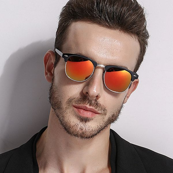 

kdeam aluminum+tr90 sunglasses men polarized brand designer points women/men vintage eyewear driving sun glasses, White;black